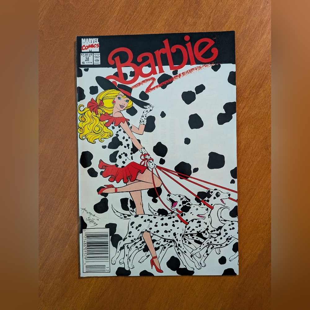 Barbie Comic #12 Marvel, 1991, Ungraded